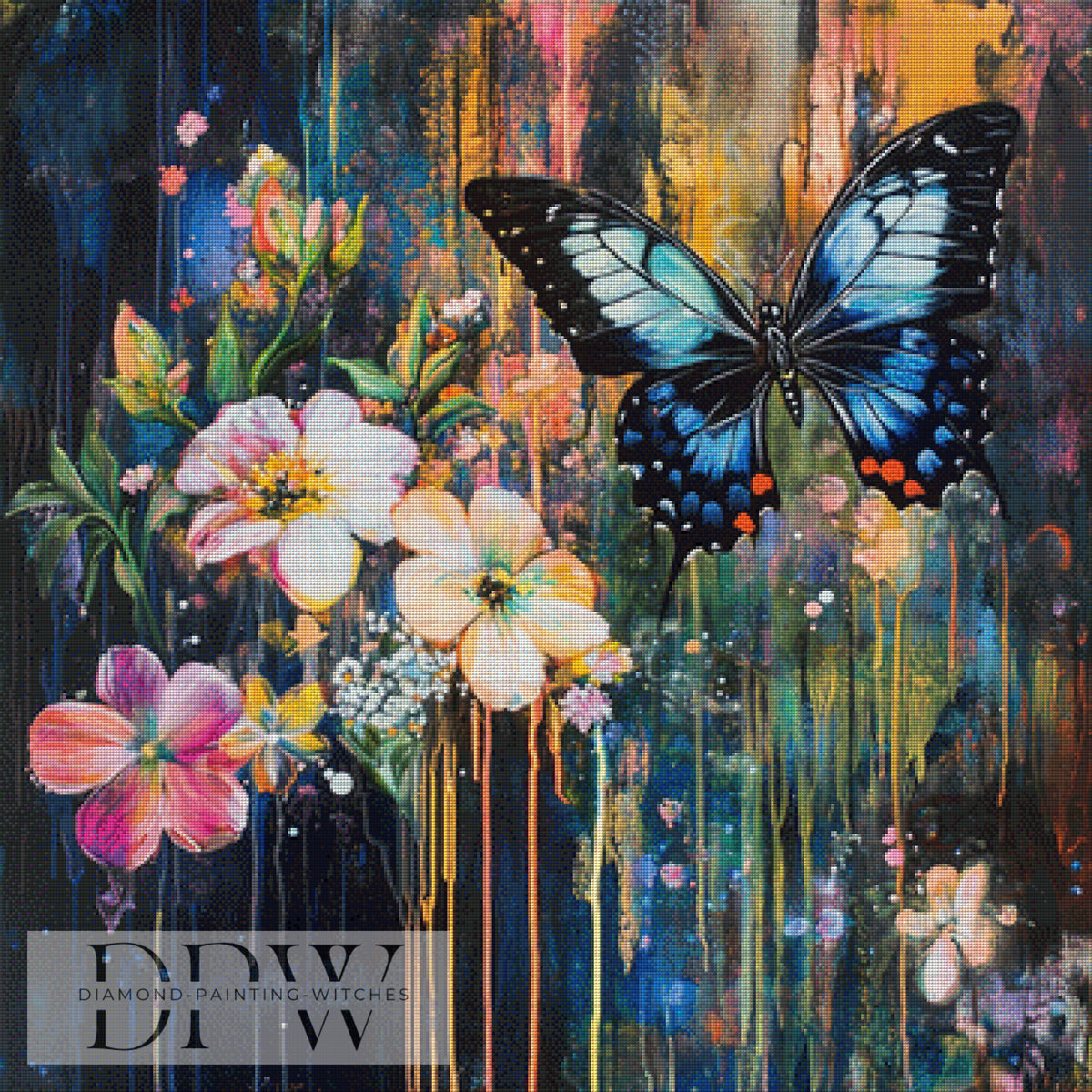 Pusteblume by Sunshine 80x80cm with 300 colors DPW-058