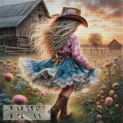 Farmers Tochter by CreatiVart, mit 250 Farben