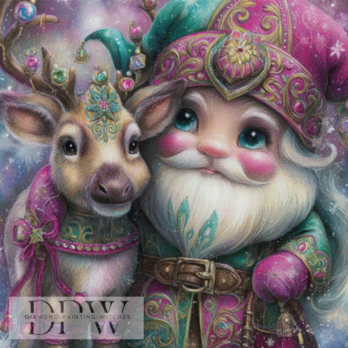 Pusteblume by Sunshine 80x80cm with 300 colors DPW-058