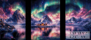 3-Teiler Aurora Fjord by ellufija