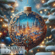 Christmas City by CreatiVart, 90x90m mit 240 Farben