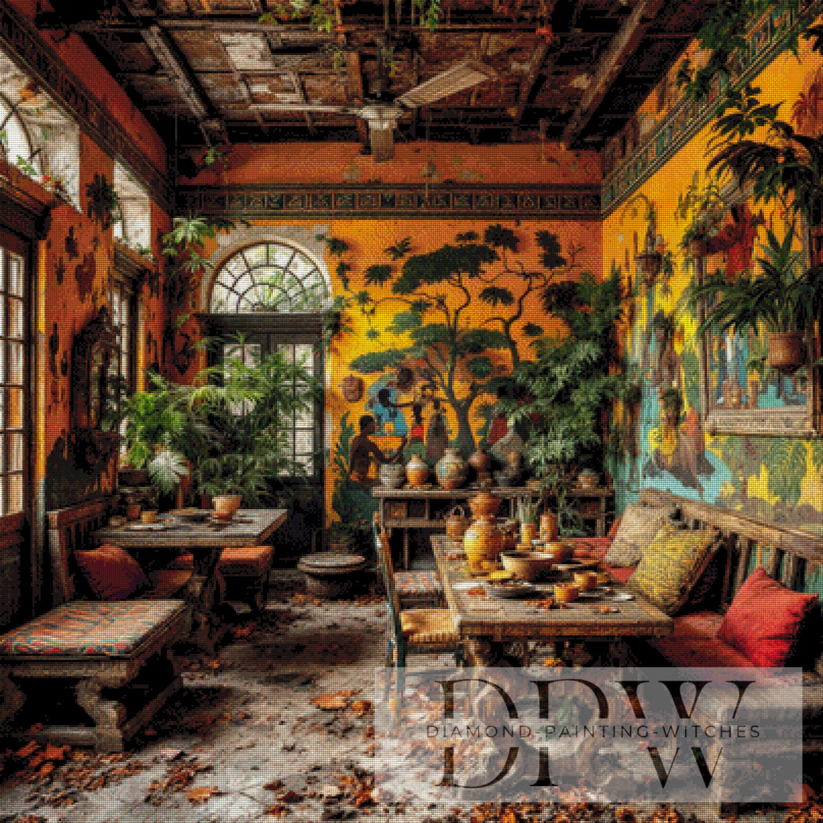 Tropical Lost Place by QN mit 250 Farben