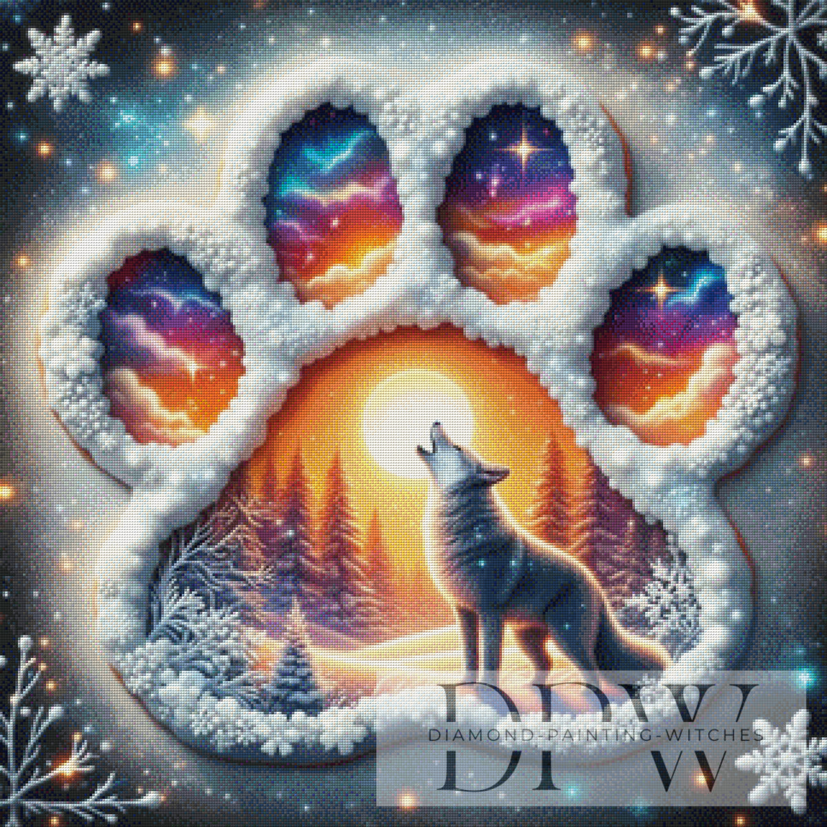 Winterwolf by Casalla Vendetta, mit 260 Farben