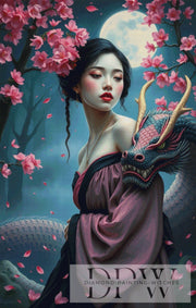 Casalla Vendetta作「龍と芸者」、250色使用