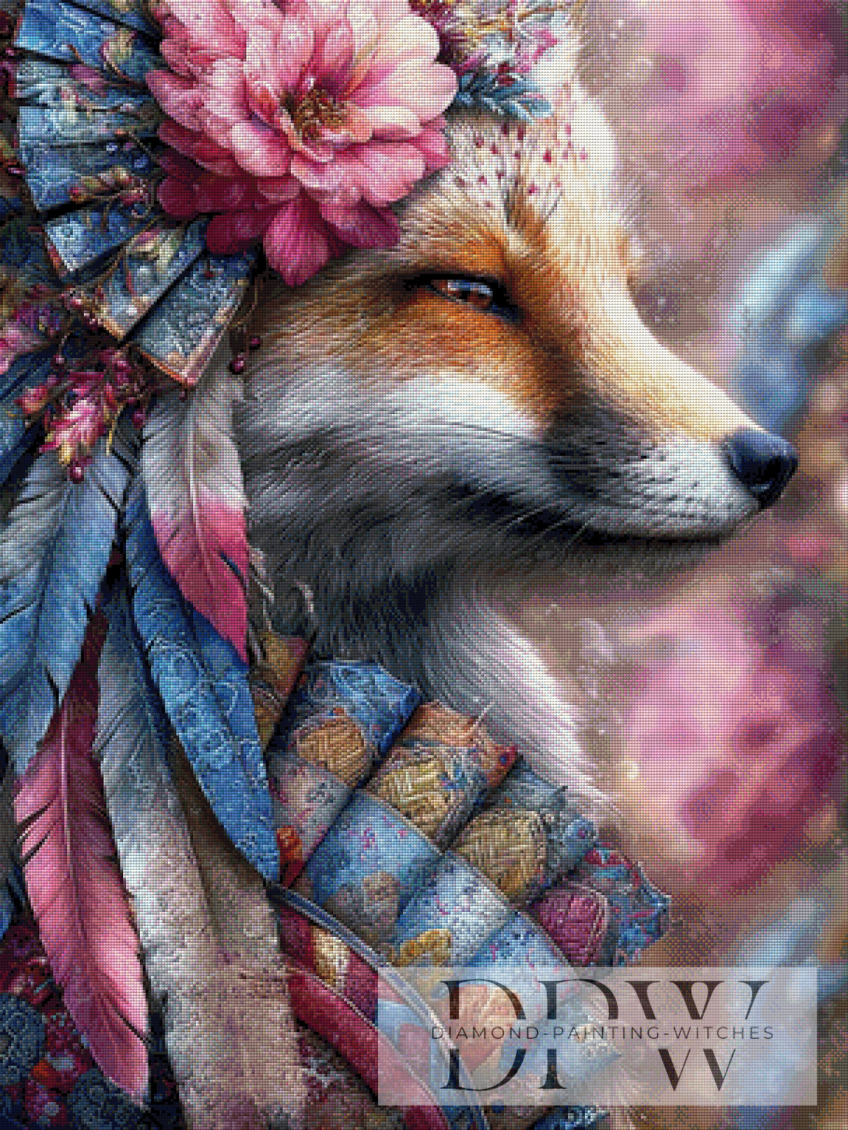 Fox of Silence by Elly_A.I with 260 colors