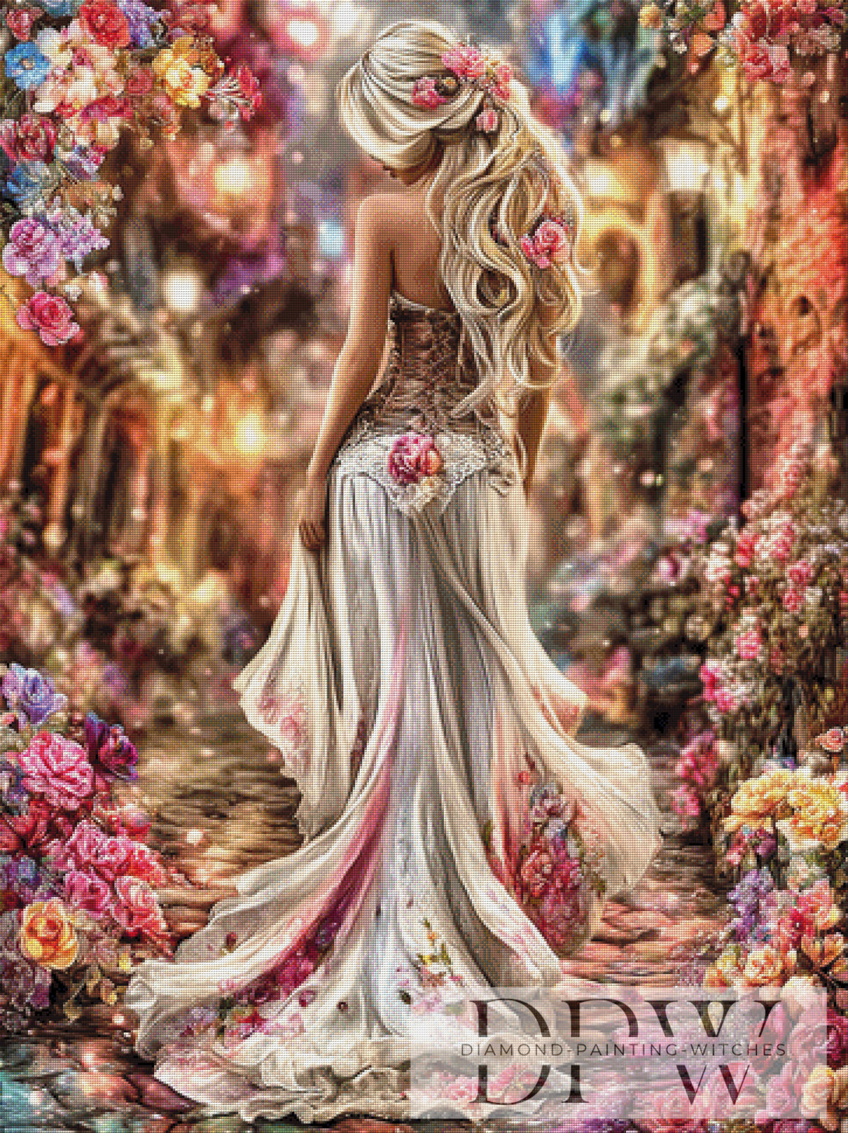 Floral Reverie by CreatiVart with 333 colors