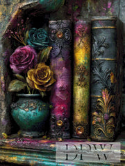 Dark Bookshelf by Casalla Vendetta with 250 colors