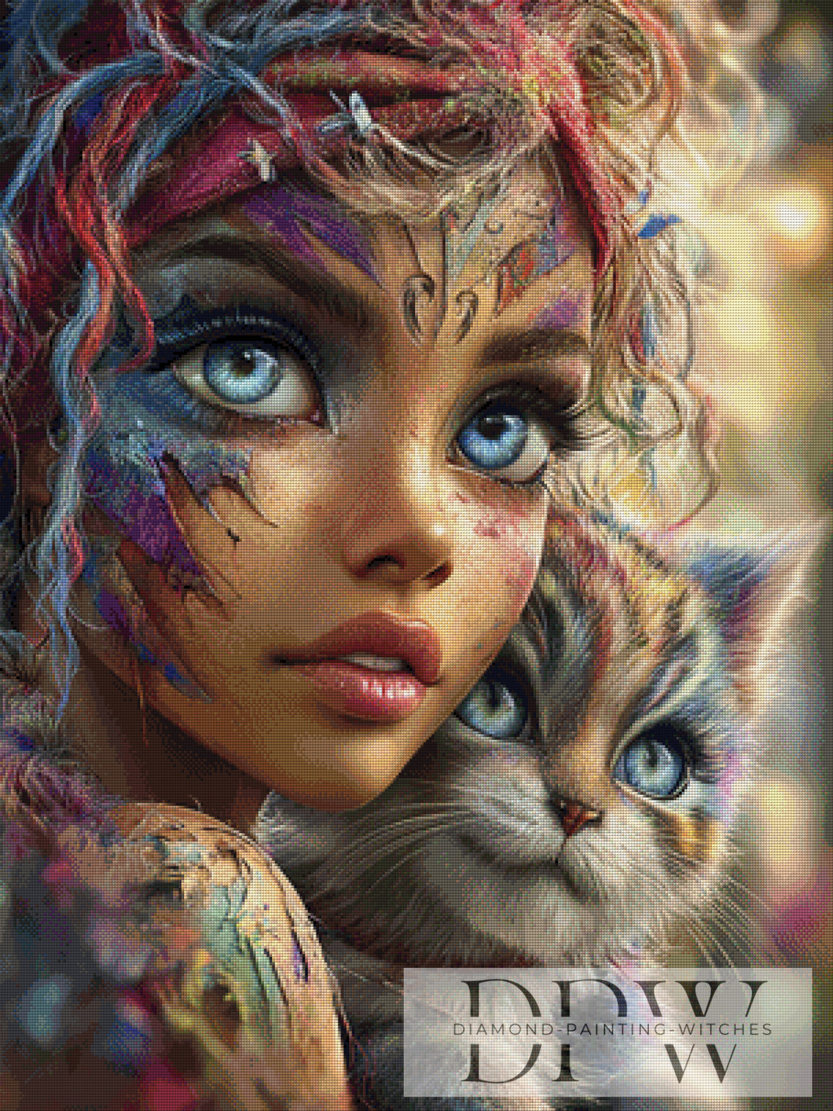 Caro with Schnucki by CreatiVart with 240 colors