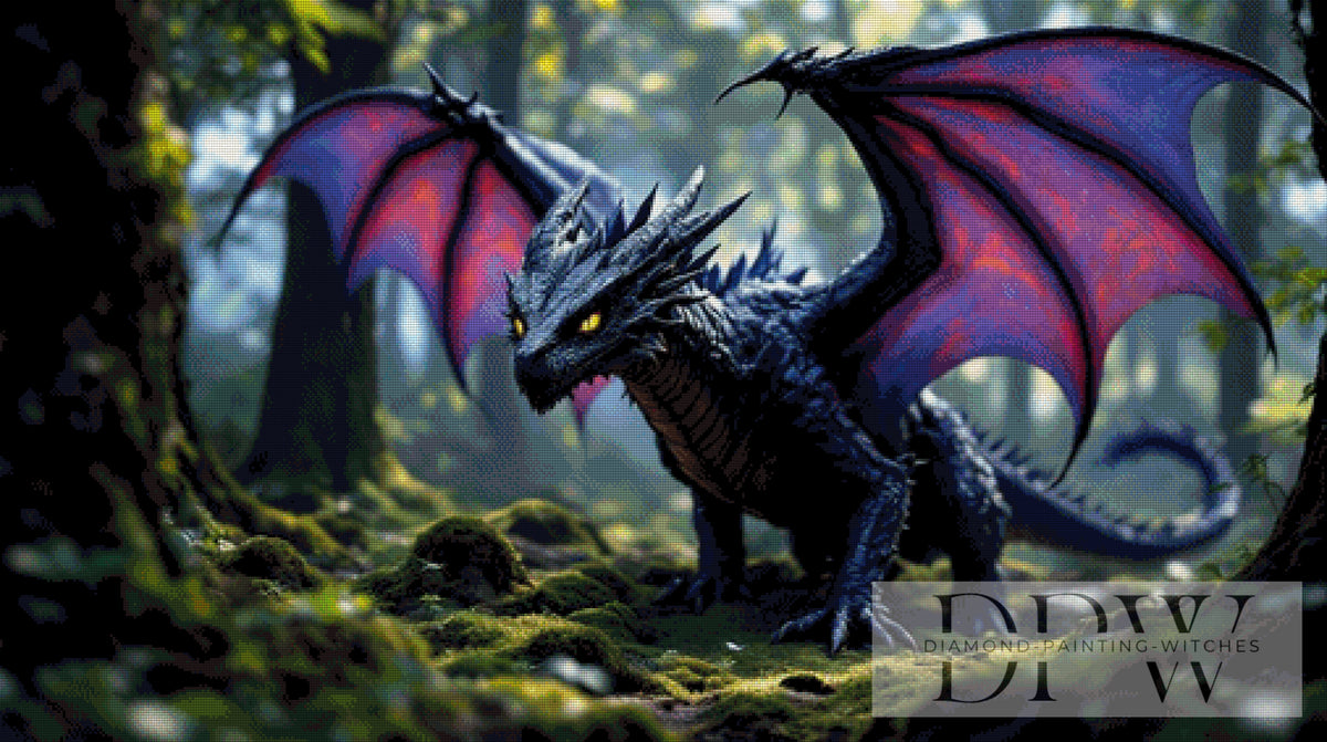 Dragon Forest by QN with 210 colors