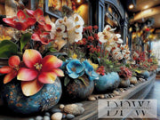 Flower shelf by CleoDora 320 colors