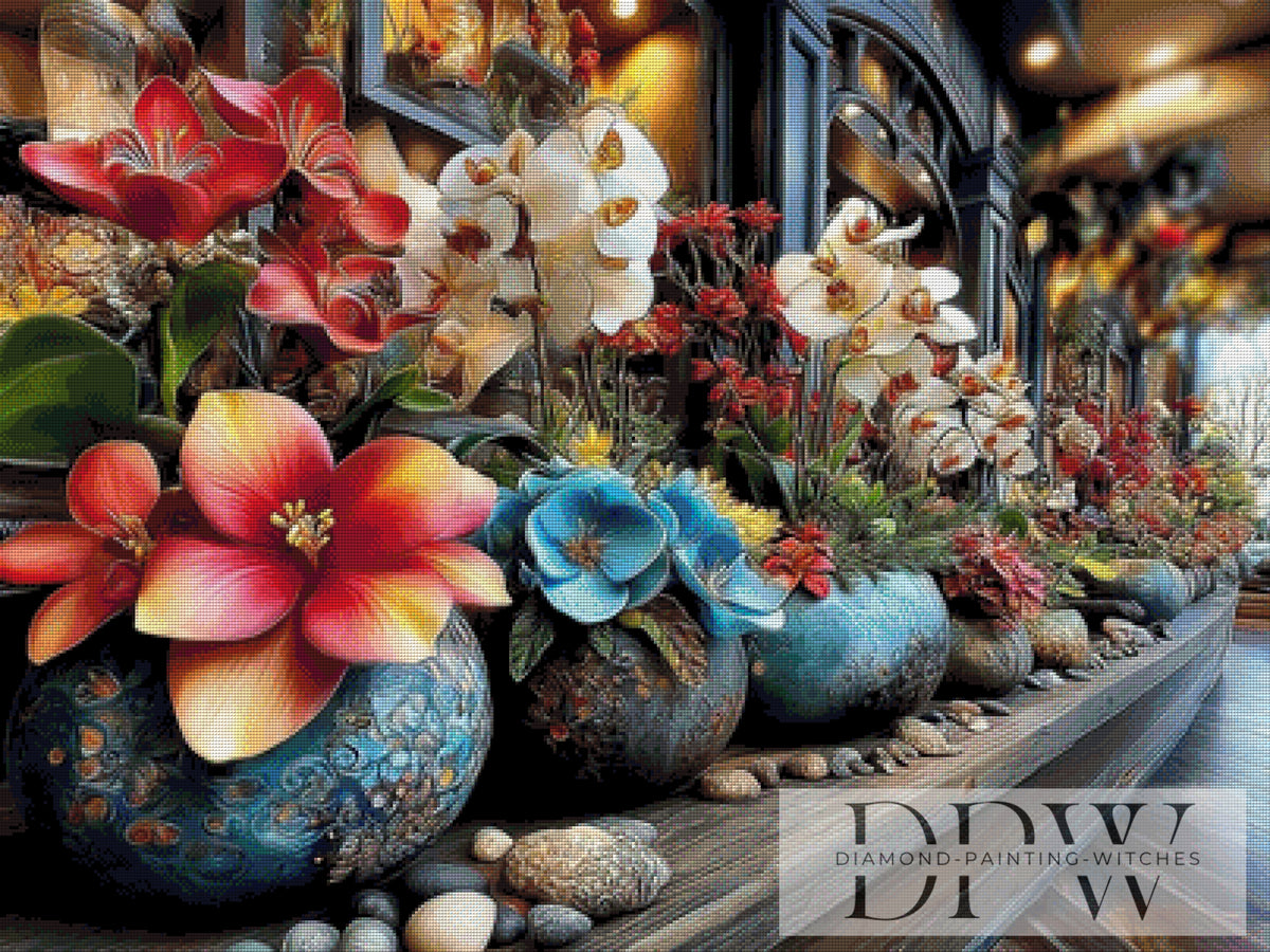 Flower shelf by CleoDora 320 colors
