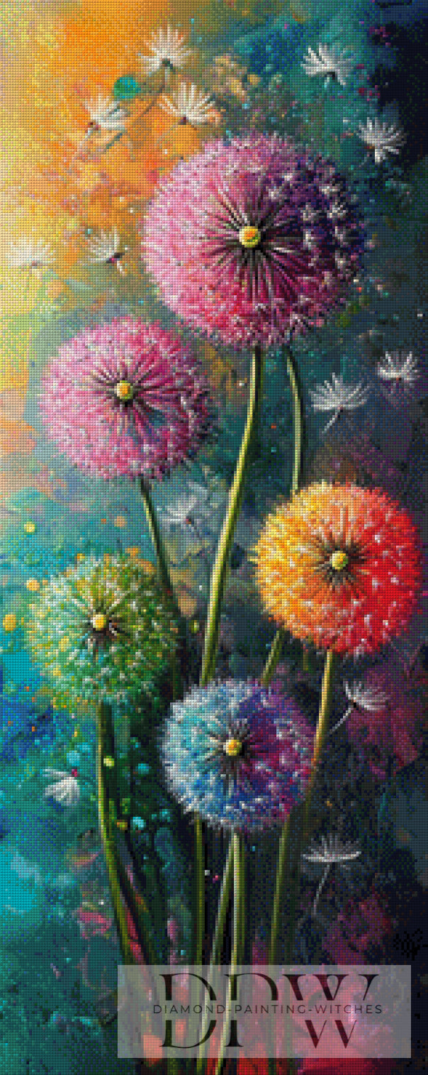 Deep Blue Desert by Artifey, 90x90cm with 200 colors DPW-019
