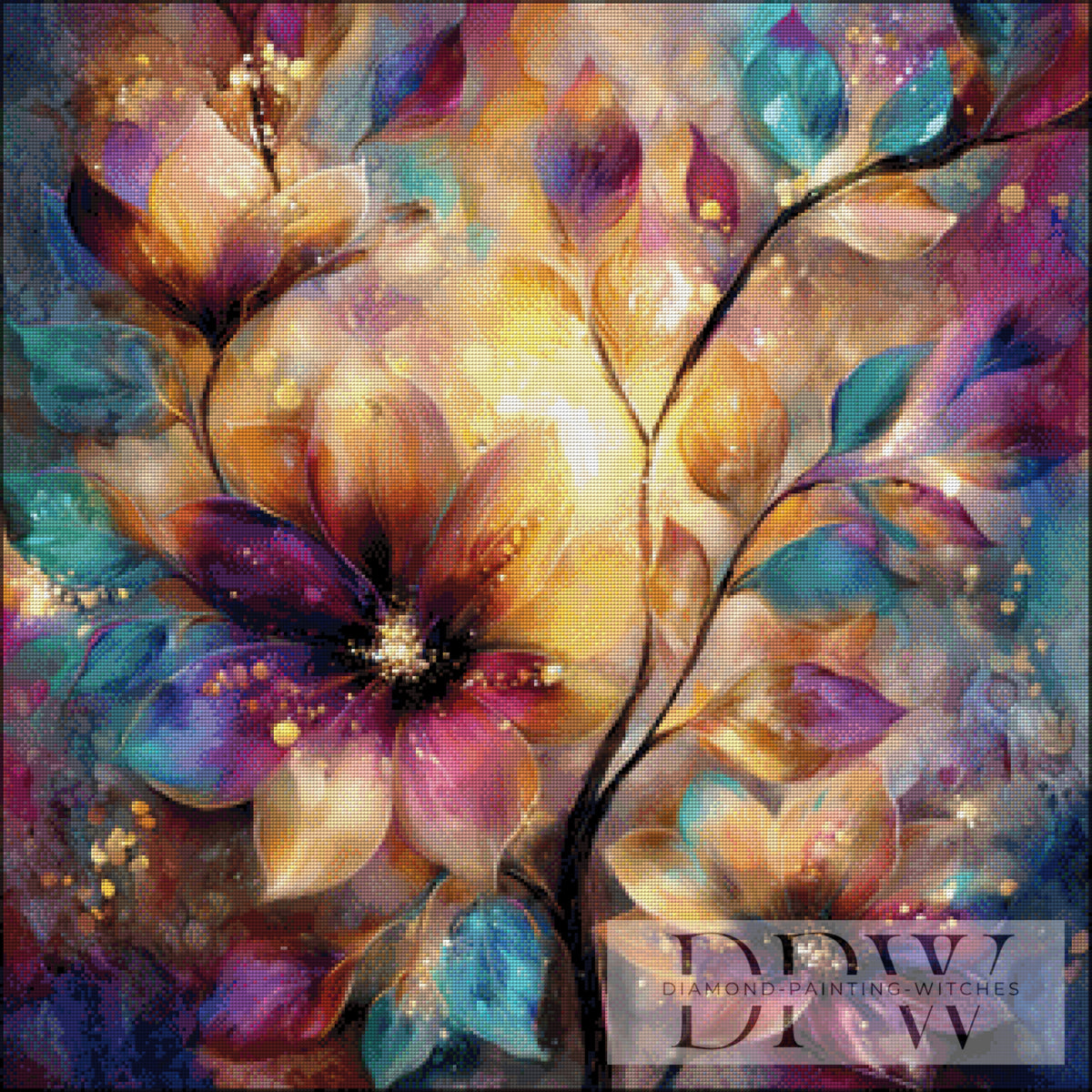 Flowers by Sweet_Loco_AI mit 290 Farben