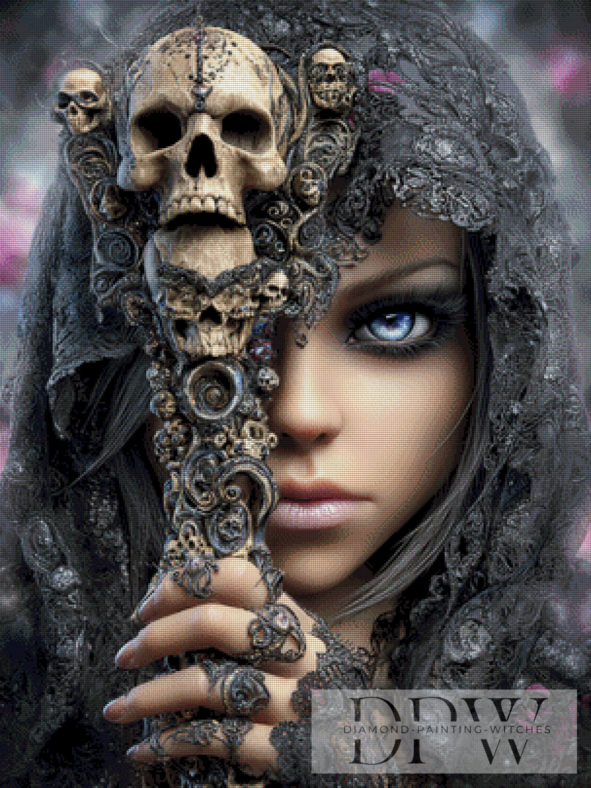 The Summoner by Elly_A.I with 150 colors