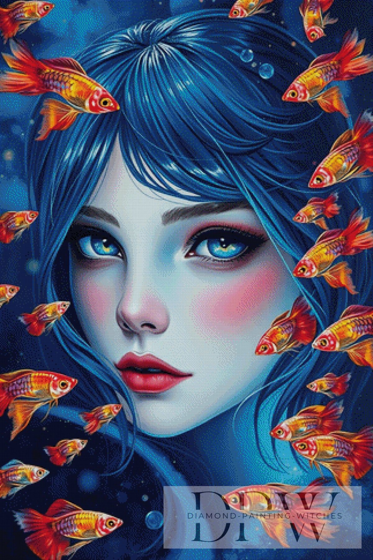 Casalla Vendetta作『Guppy Girl』、340色使用