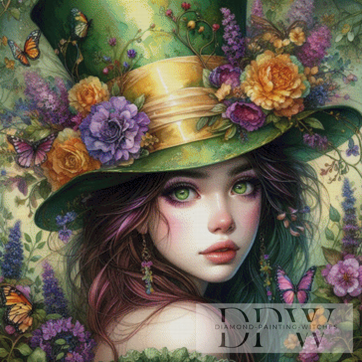 Pusteblume by Sunshine 80x80cm with 300 colors DPW-058