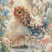 Hühnerfamilie by Lisa Morgan mit 200 Farben