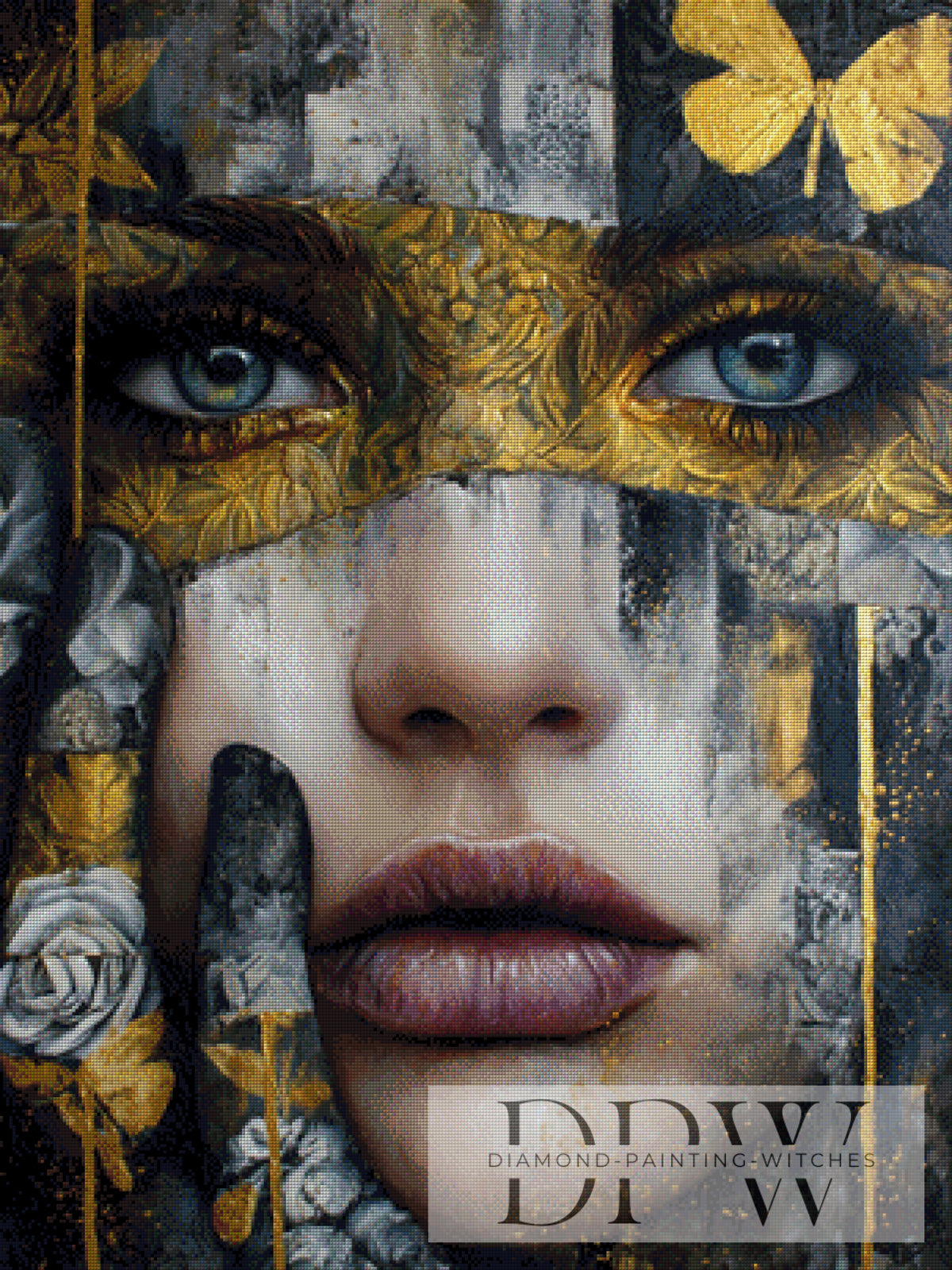 Yellow Woman by Elly_A.I with 155 colors