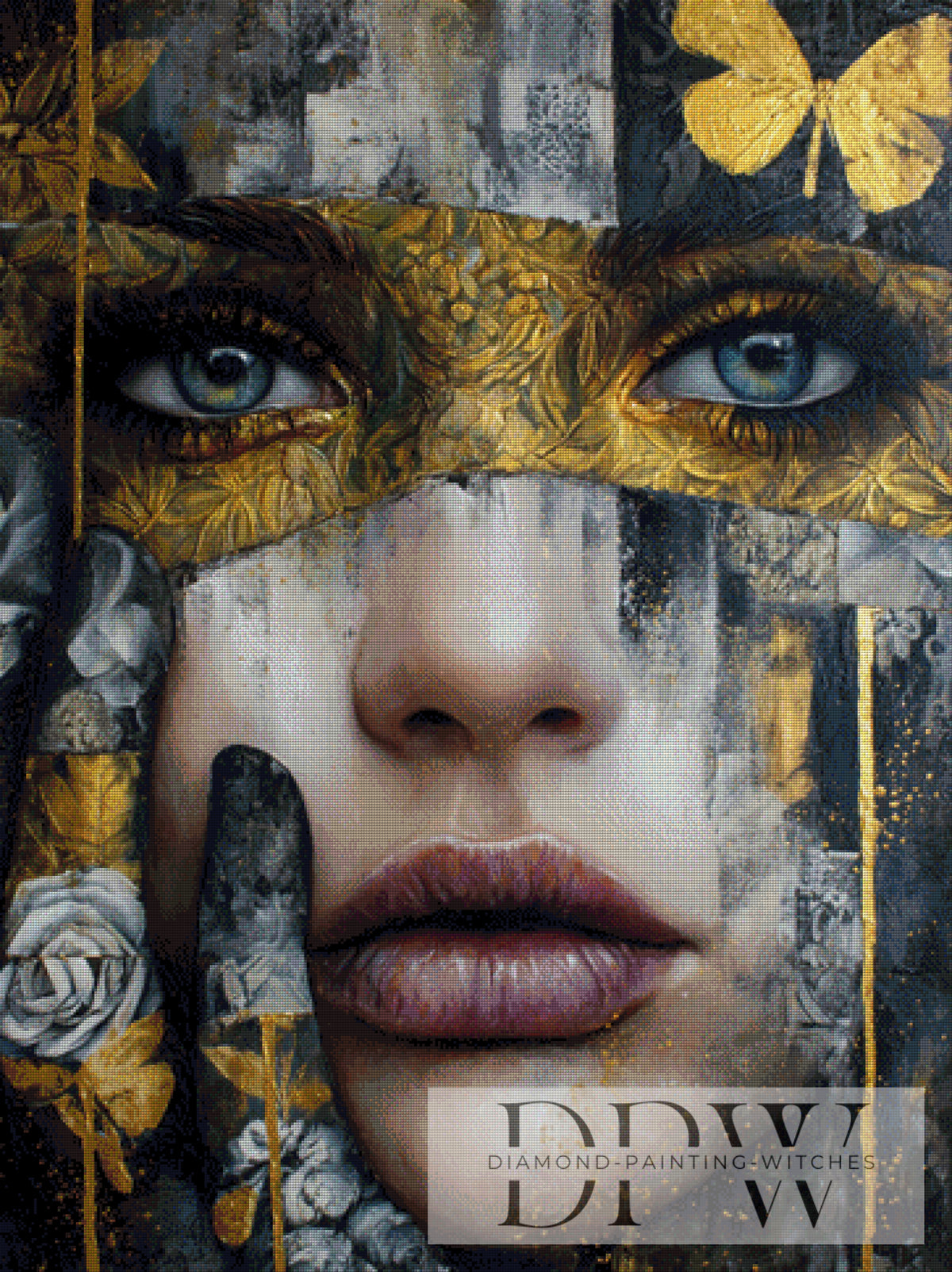 Yellow Woman by Elly_A.I mit 160 Farben