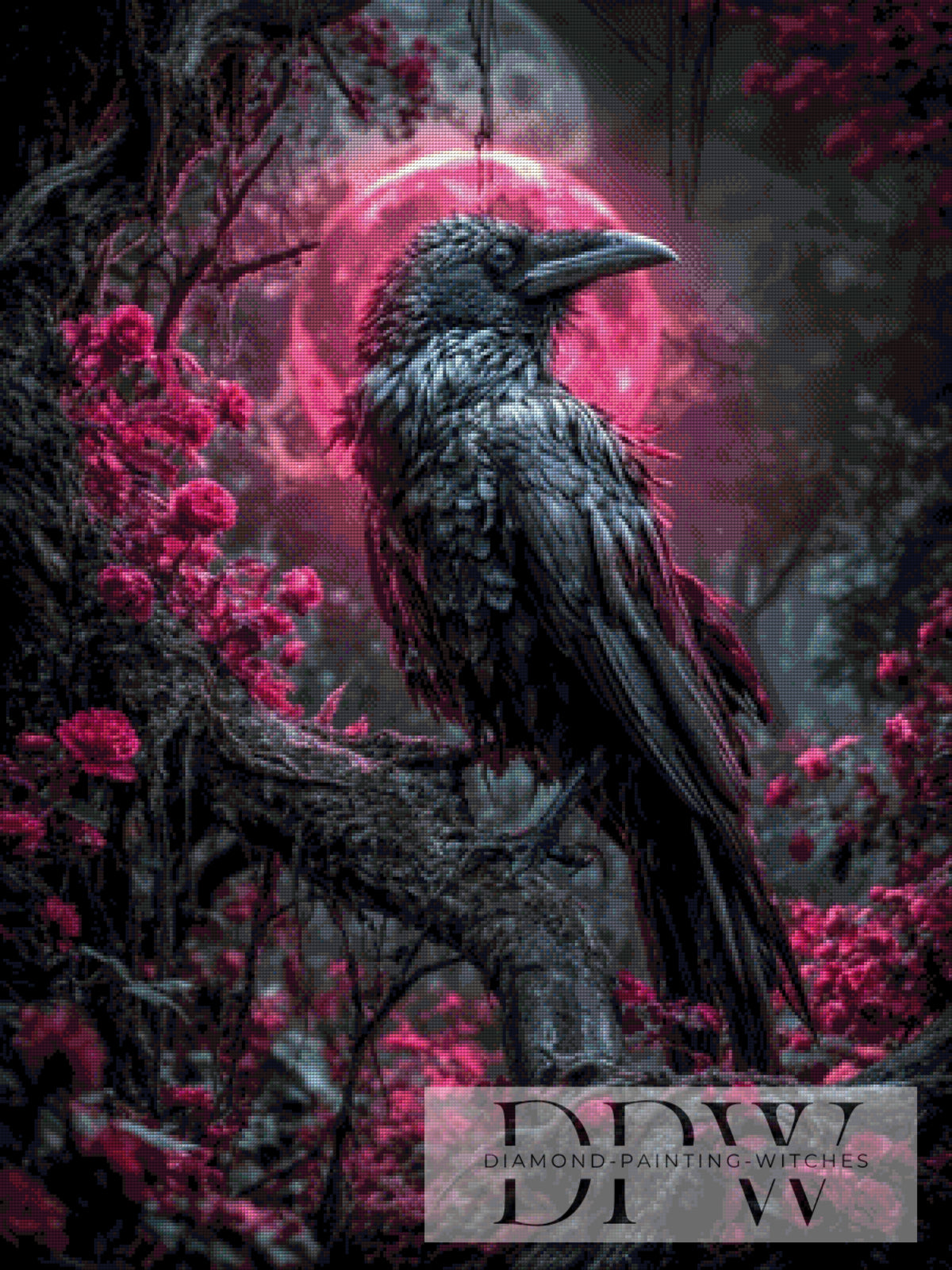 Blood Moon Raven by Pixxel Pics mit 125 Farben