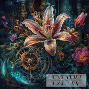 Steampunk Lily by Catill with 360 colors
