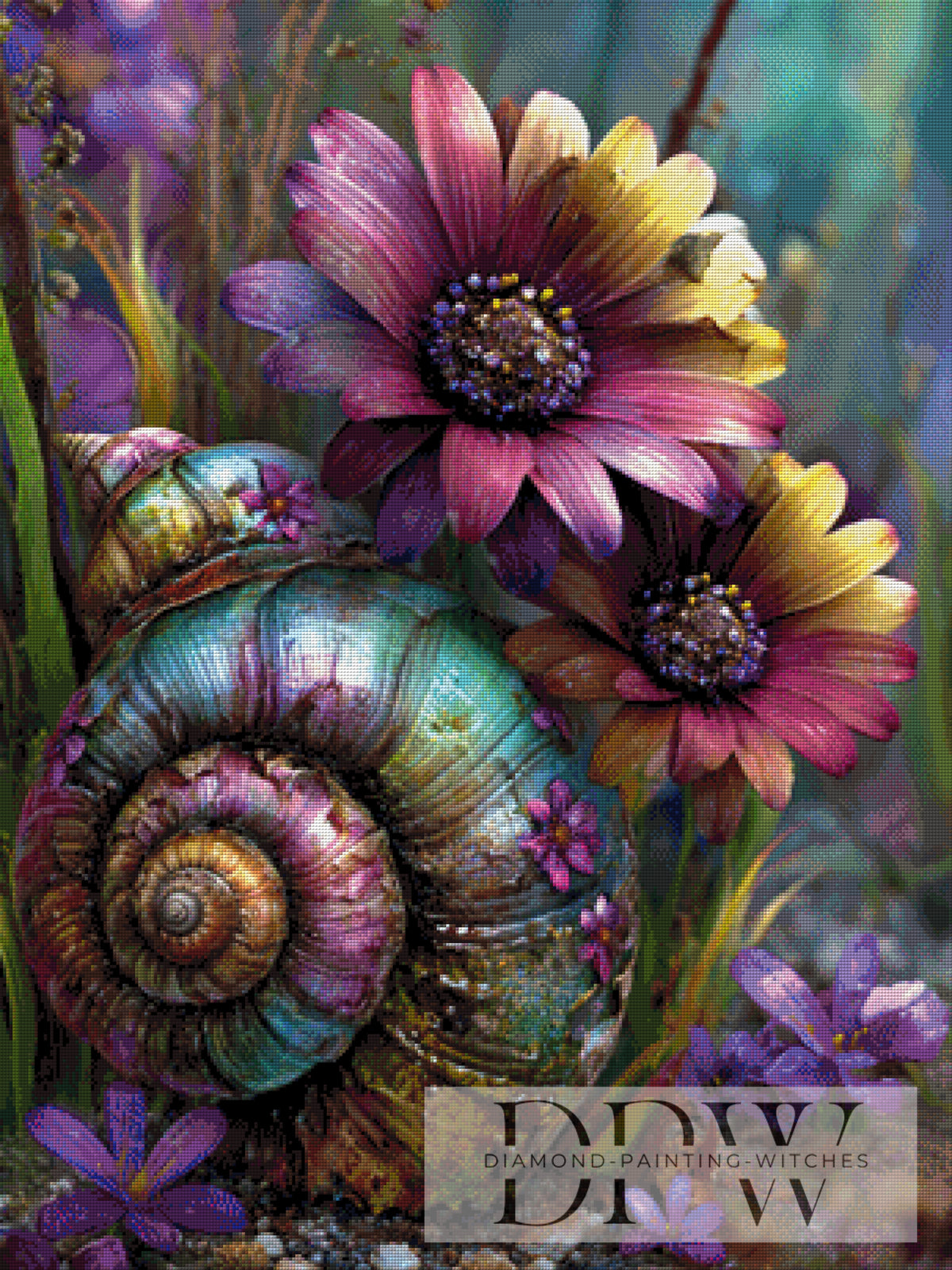 Seashellflowers by CreatiVart with 333 colors