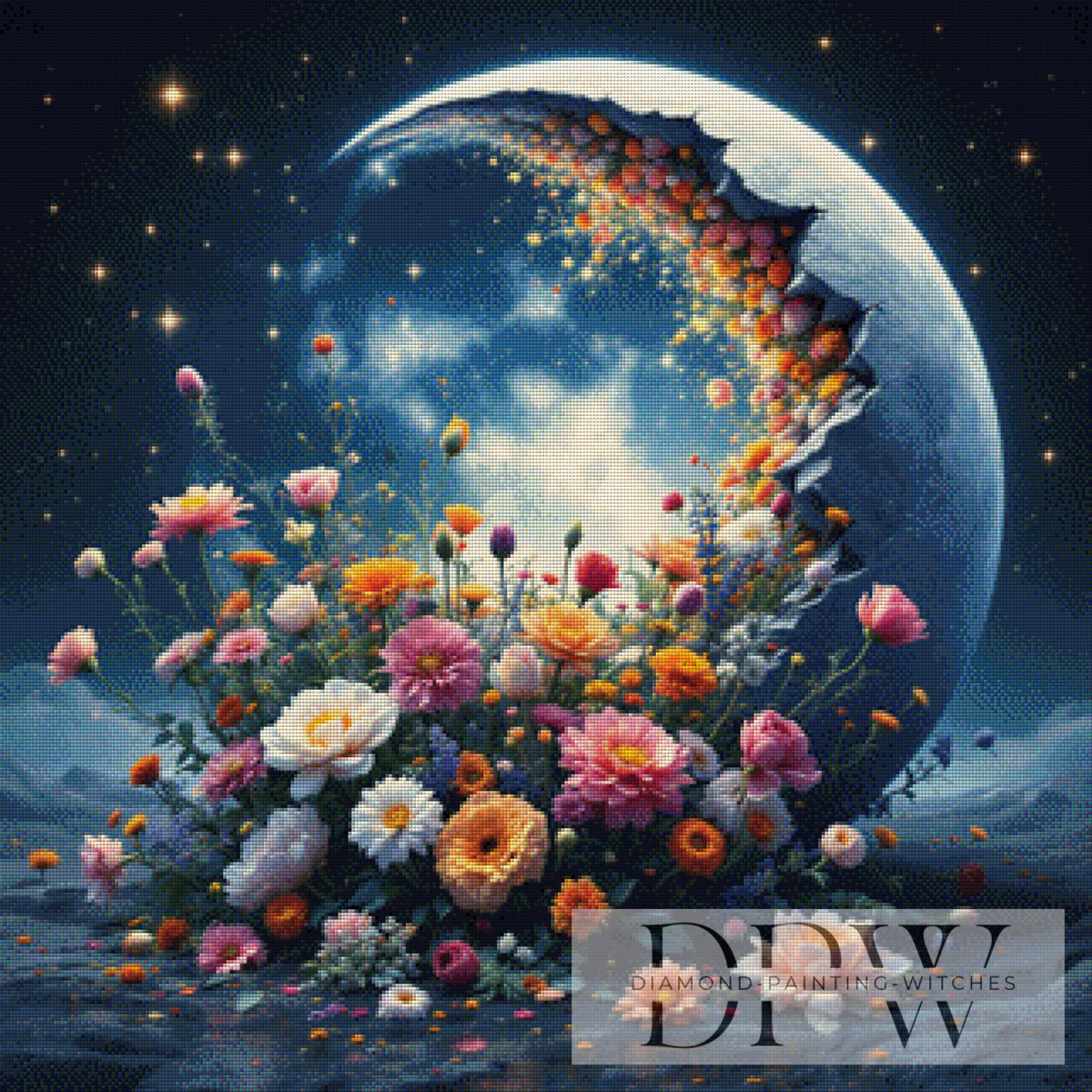 Flowermoon by QN mit 300 Farben
