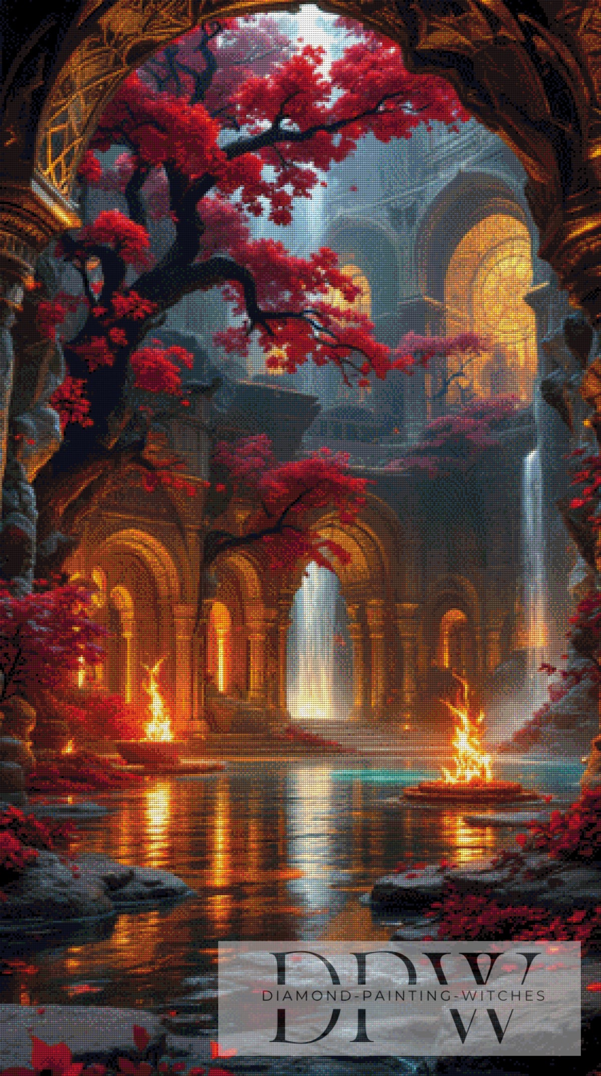 Red Hall by QN mit 270 Farben