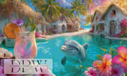 Elly_A.I作『Dolphin Bay』（400色）