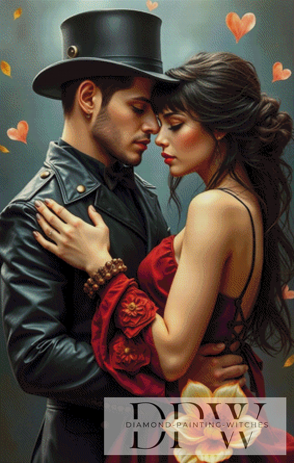 Dancing Couple by Casalla Vendetta, 200色