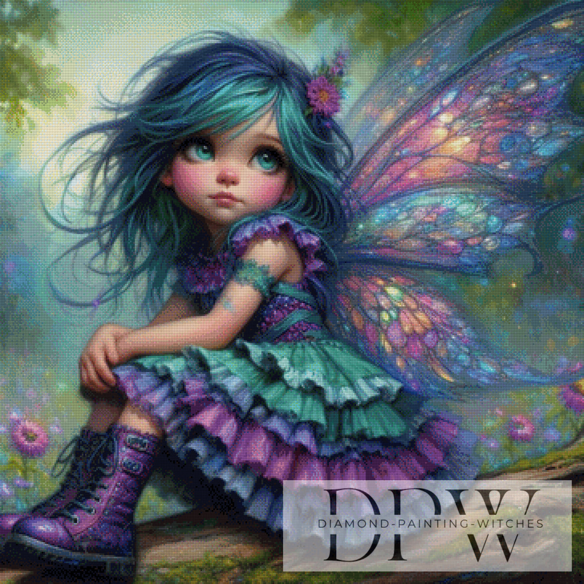 Pusteblume by Sunshine 80x80cm with 300 colors DPW-058