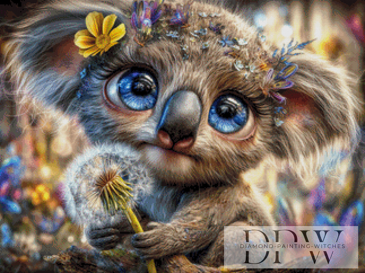 Pusti Koala by CreatiVart with 250 colors