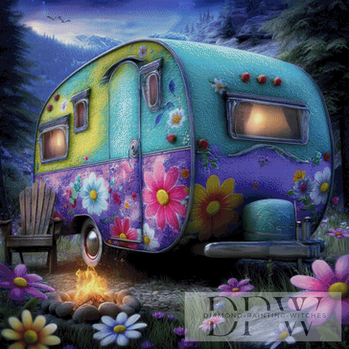 Camping Dream by Elly_A.I with 300 colors