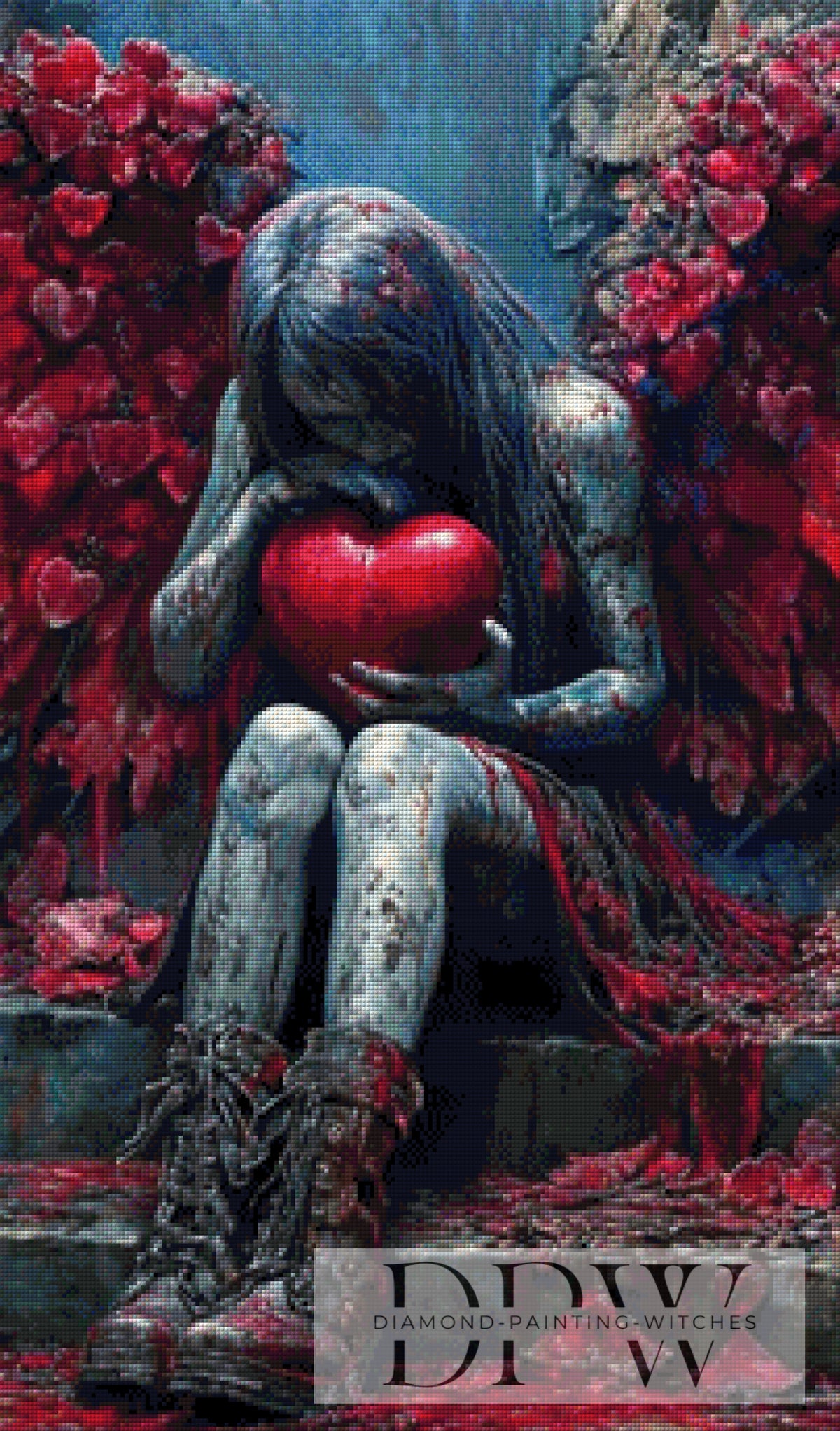 3-Teiler Angel of Hearts by Pixxel Pics