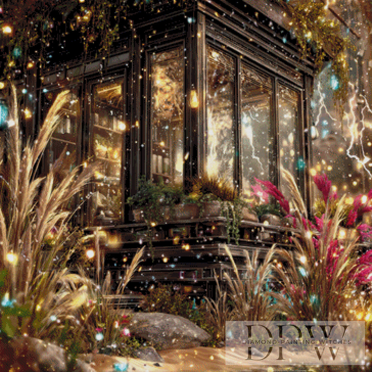 Magical Winter Garden by Lisa Morgan with 260 colors