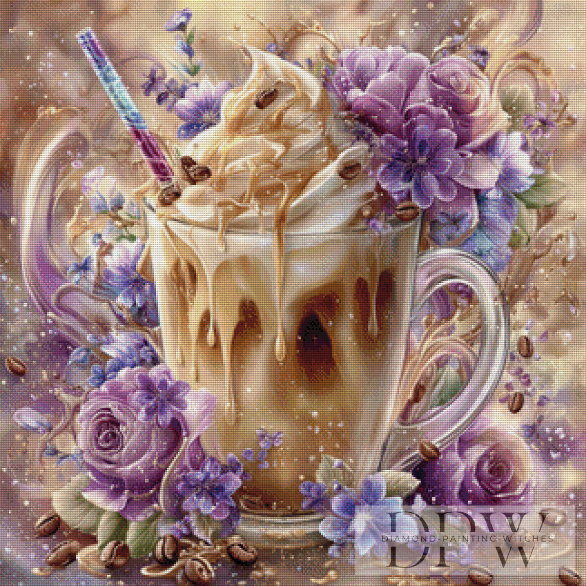 Flower Macciato by Sweet_Loco_AI mit 200 Farben