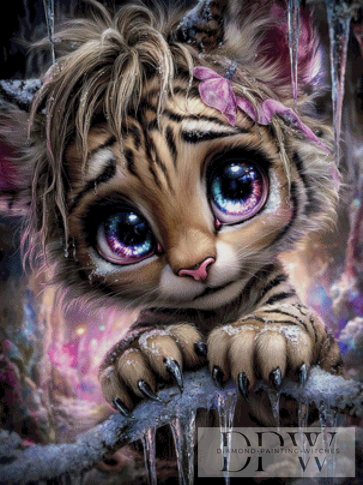 Tigermädchen by Sweet_Loco_AI mit 190 Farben