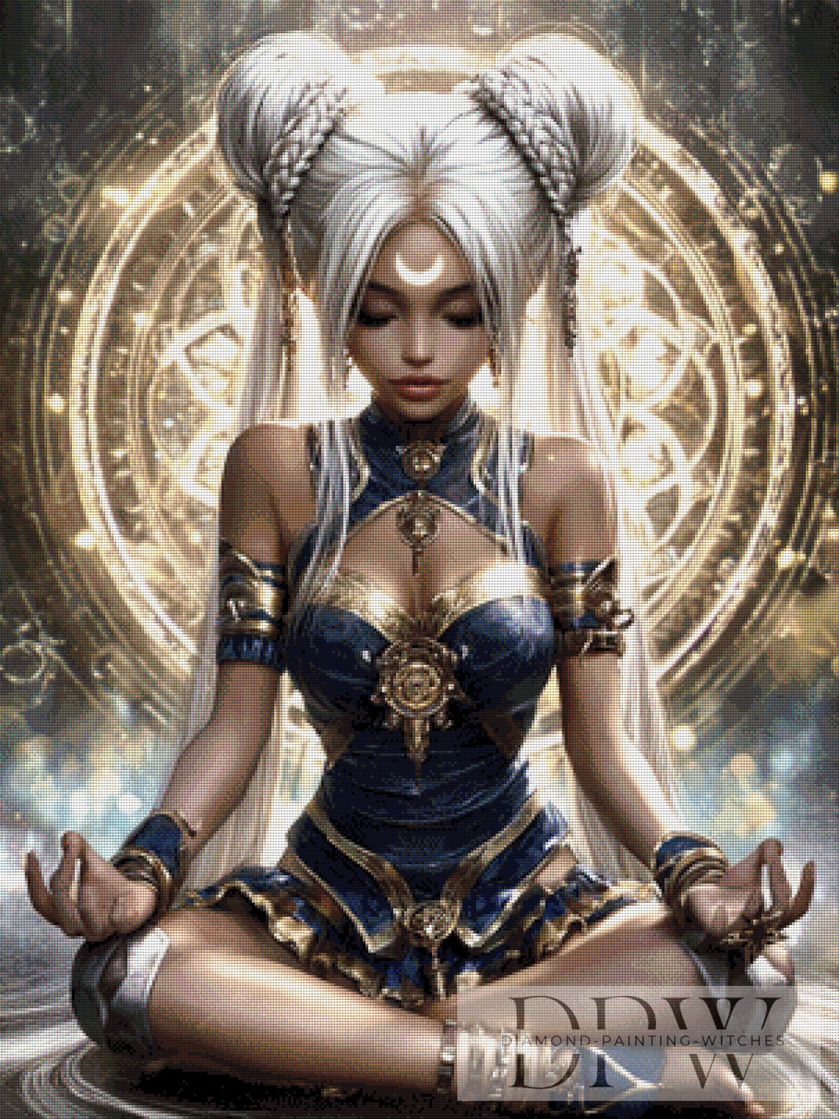 Inner Peace by Elly_A.I. with 140 colors