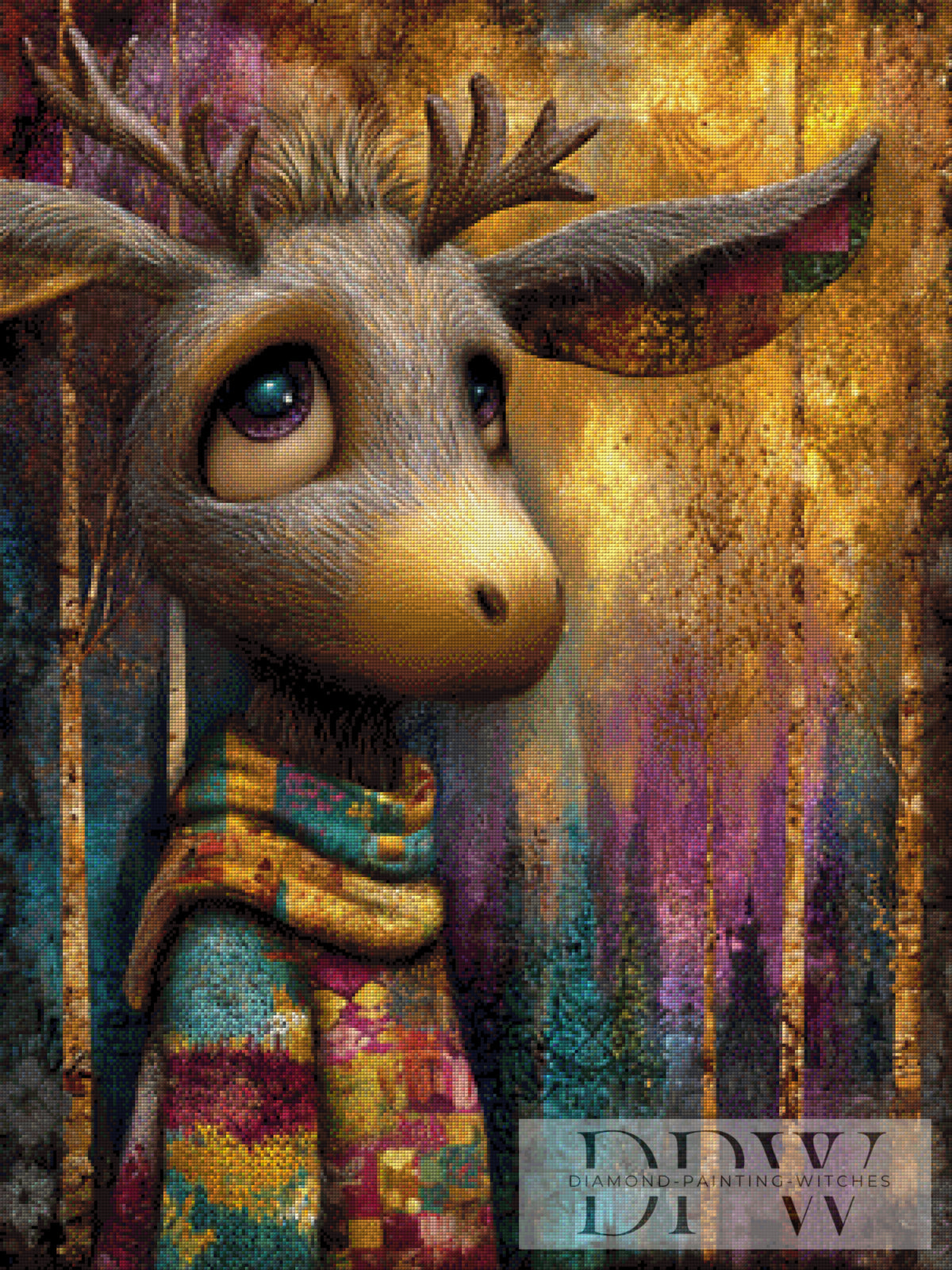 Ewald the Moose by Elly_A.I. with 240 colors