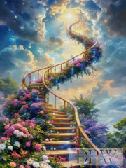 Paradise Staircase by QN with 340 colors