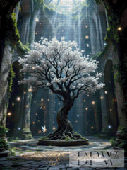 White Tree by QN mit 170 Farben