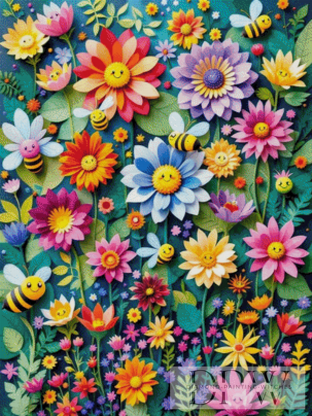 Bienchen & Blumen by QN mit 420 Farben