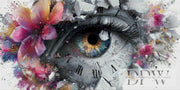 The Eye of Time by theA.art with 250 colors