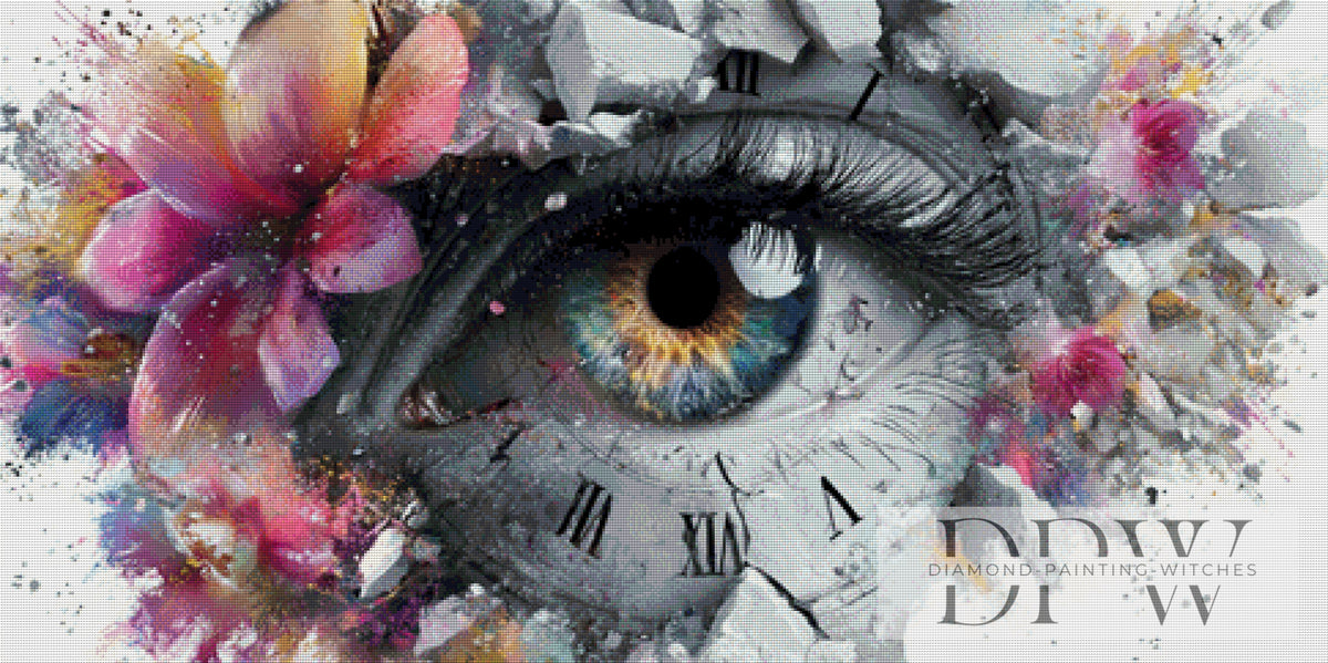 Das Auge der Zeit by theA.art mit 250 Farben