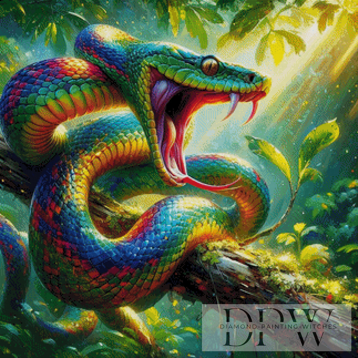 Rainbow Snake by Casalla Vendetta mit 310 Farben