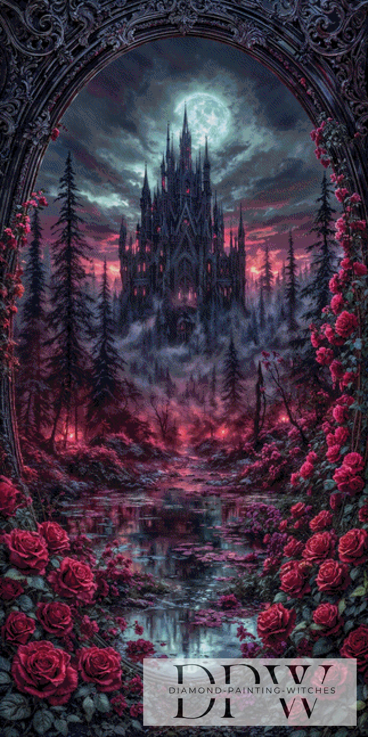 Pixxel PicsによるDark Castle（170色使用）