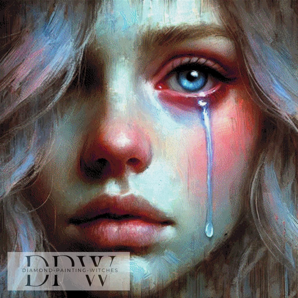 Tears don´t lie by Casalla Vendetta , mit 210 Farben
