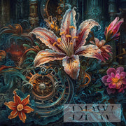 Steampunk Lily II by Catill with 330 colors