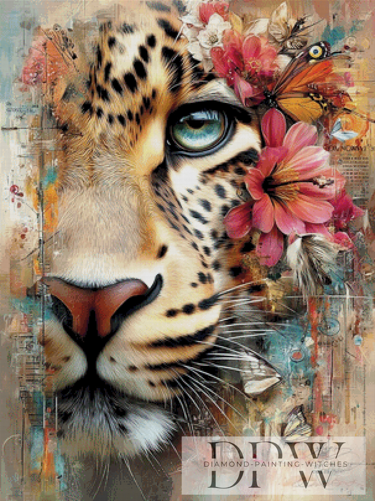 Between Gaze and Blossom by CleoDora with 260 colors