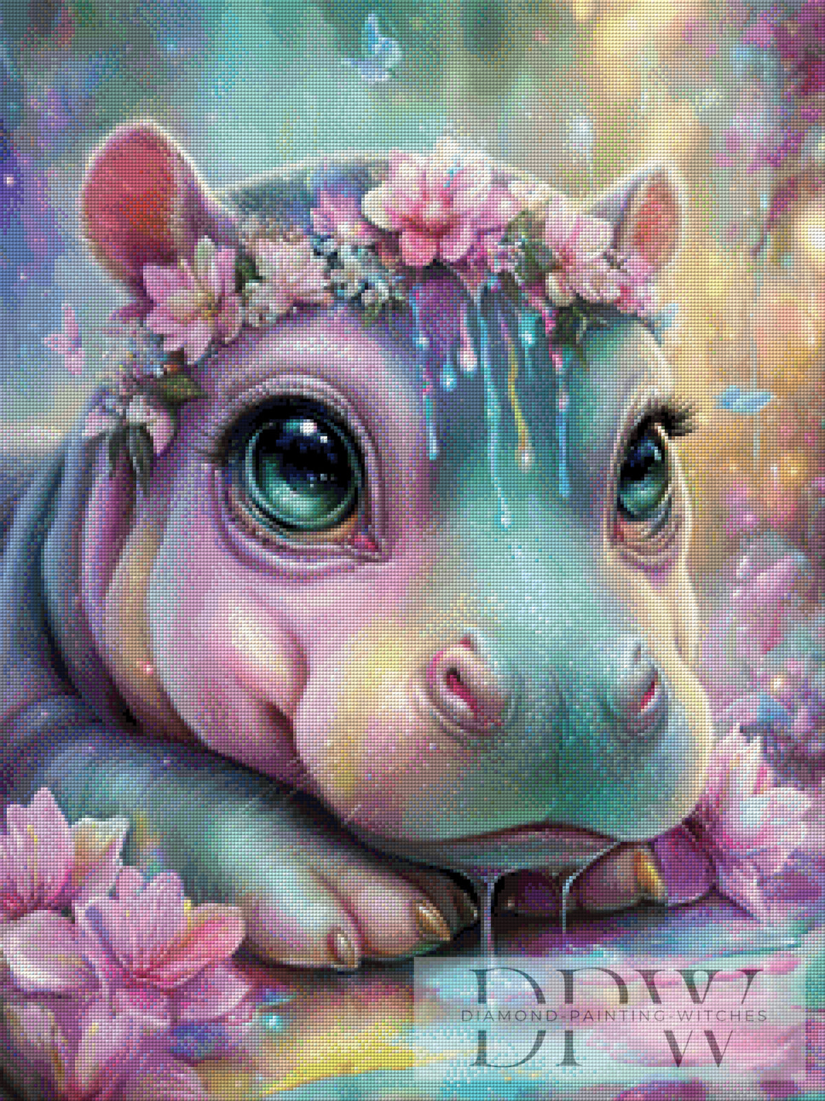 Nina Hippo by Elly_A.I with 250 colors